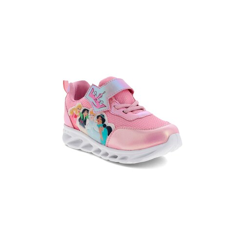 Tenis Velcro Princesas 15-19 Rosa para Niña Disney