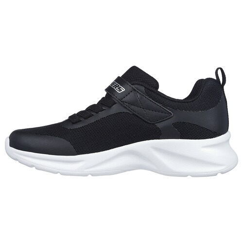 Tenis con Velcro 17-22 Negro para Niña Skechers