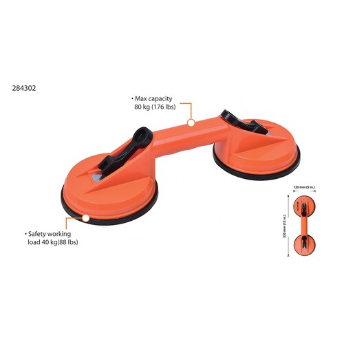Ventosa para Vidrio Metal o Azulejos de Dos Copasxtactix