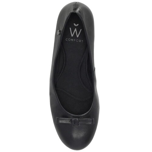 Zapatilla Suela Súper Flexible y Detalle Lazo para Mujer W Confort
