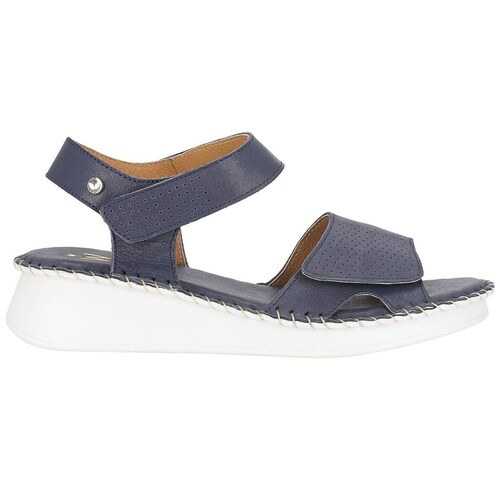 Sandalias Suela con Detalle Tejido a Mano para Mujer W Confort