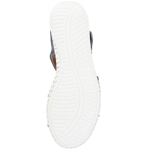 Sandalias Suela con Detalle Tejido a Mano para Mujer W Confort