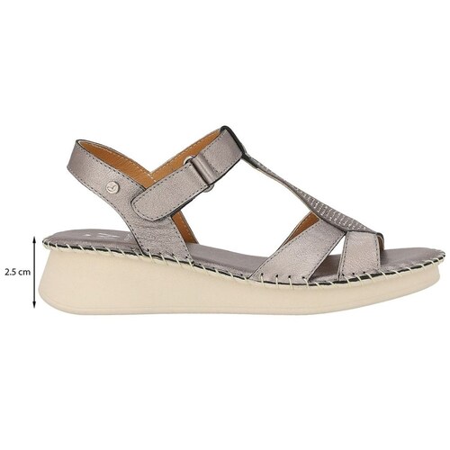 Sandalias Suela con Detalle Tejido a Mano para Mujer W Confort