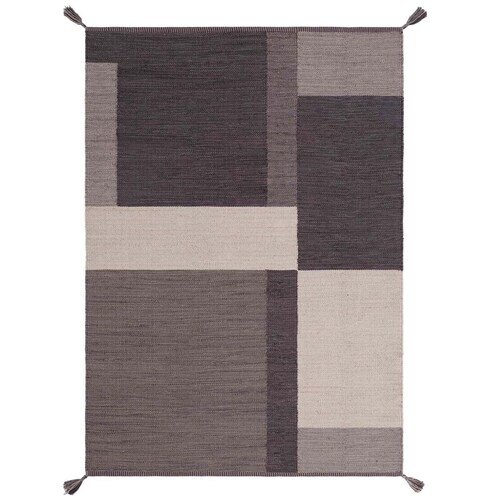 Tapete Home & Details Etnico Negro 120X170 Cm