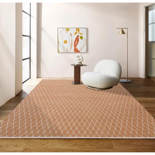 Tapete Home & Details Redes Café Claro 160X230 Cm