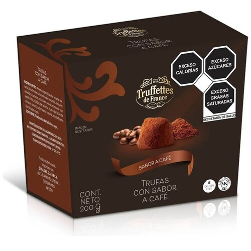 Trufa Truffettes Cappuccino 200G Chocolates Truffette de France