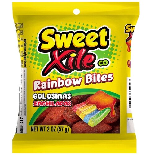Sweet Xile Rainbow Bites 57 G  Dulces Candy Town