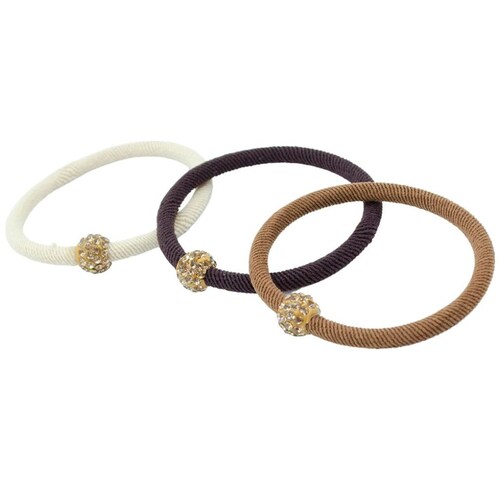 Juego 3 Ligas con Adorno Dorado para Mujer Ponette
