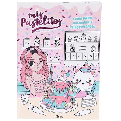Mis Pastelitos Libro para Colorear