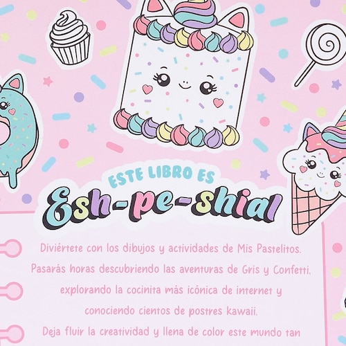 Mis Pastelitos Libro para Colorear