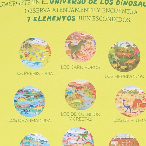 Busca Y Encuentra los Dinosaurios