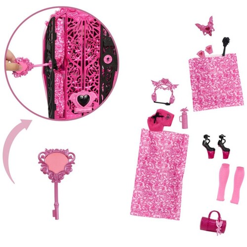 Muñeca Draculaura - Monster High - Skulltimate Modas Secreta
