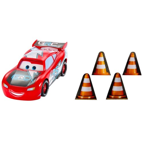 Cars de Disney y Pixar Vehículo Rayo Mcqueen en Acción