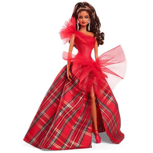 Barbie Signature Muñeca Holiday Doll Cabello Castaño