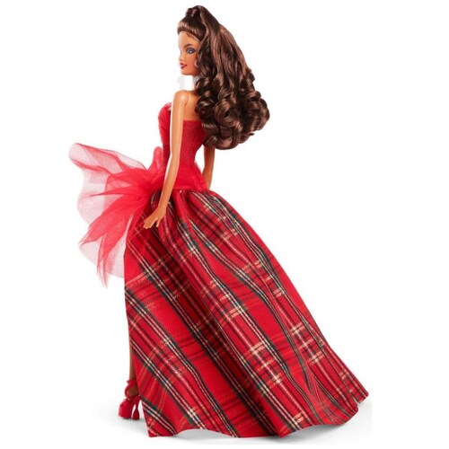 Barbie Signature Muñeca Holiday Doll Cabello Castaño