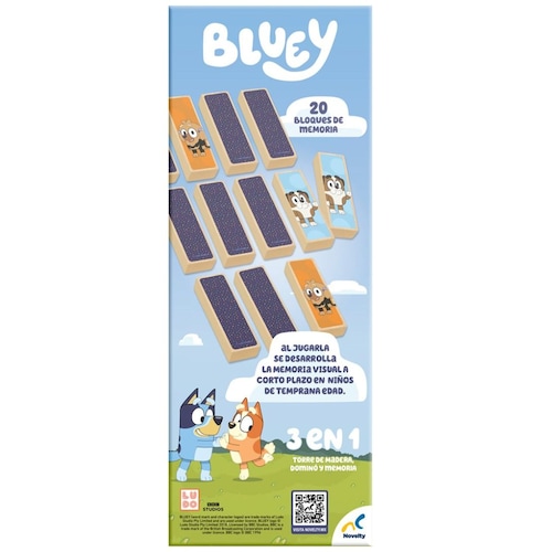  Torre de Madera 3 en 1 Bluey Novelty