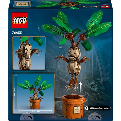 Harry Potter Mandrágora Planta Juguete de Construcción76433 Lego