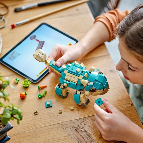 Jurassic World Bumpy Bebé: Ankylosaurus Juguete de Construcción 76962 Lego