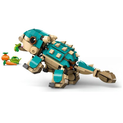 Jurassic World Bumpy Bebé: Ankylosaurus Juguete de Construcción 76962 Lego