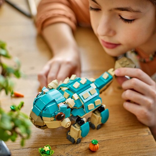 Jurassic World Bumpy Bebé: Ankylosaurus Juguete de Construcción 76962 Lego
