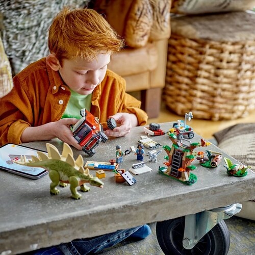 Jurassic World Misiones Dinosaurio: Descubrimiento Del Stegosaurus 76965 Lego