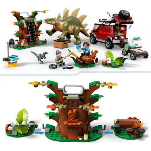 Jurassic World Misiones Dinosaurio: Descubrimiento Del Stegosaurus 76965 Lego