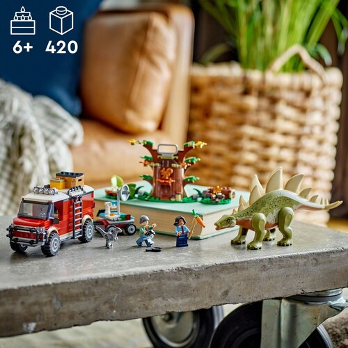Jurassic World Misiones Dinosaurio: Descubrimiento Del Stegosaurus 76965 Lego