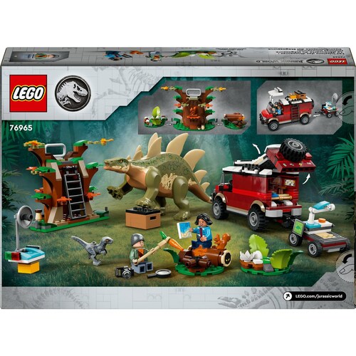 Jurassic World Misiones Dinosaurio: Descubrimiento Del Stegosaurus 76965 Lego