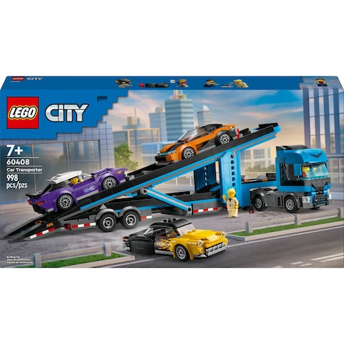 City Camión de Transporte con Autos Deportivos 60408 Lego