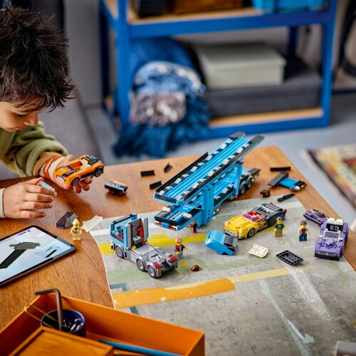 City Camión de Transporte con Autos Deportivos 60408 Lego