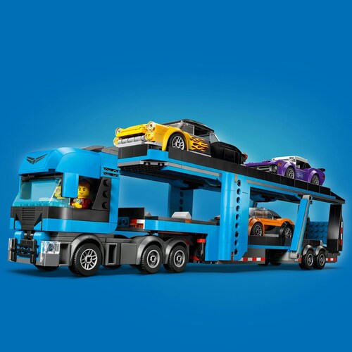 City Camión de Transporte con Autos Deportivos 60408 Lego