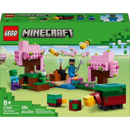 Minecraft  el Jardín de Cerezos en Flor  21260 Lego
