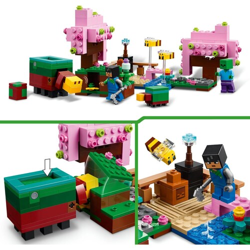 Minecraft  el Jardín de Cerezos en Flor  21260 Lego