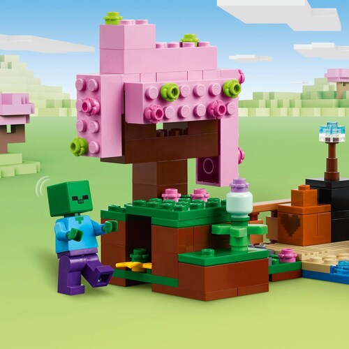 Minecraft  el Jardín de Cerezos en Flor  21260 Lego