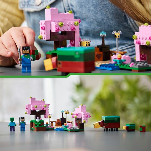 Minecraft  el Jardín de Cerezos en Flor  21260 Lego