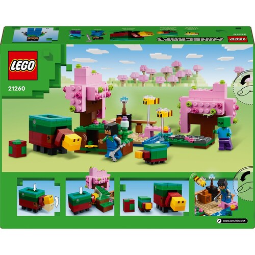 Minecraft  el Jardín de Cerezos en Flor  21260 Lego