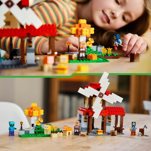 Minecraft  la Granja Del Molino Juguete de Construcción  21262 Lego