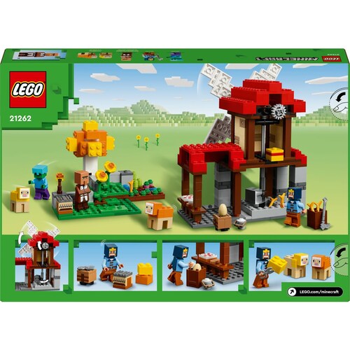 Minecraft  la Granja Del Molino Juguete de Construcción  21262 Lego