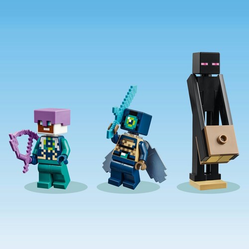 Minecraft  el Dragón Ender Y el Barco Del End 21264 Lego