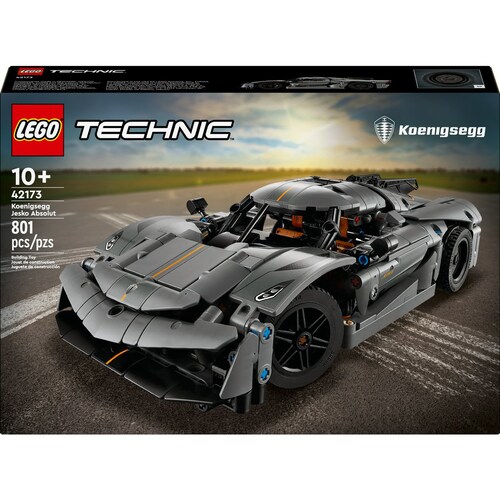Technic Hiperauto Koenigsegg Jesko Absolut Gris 42173 Lego