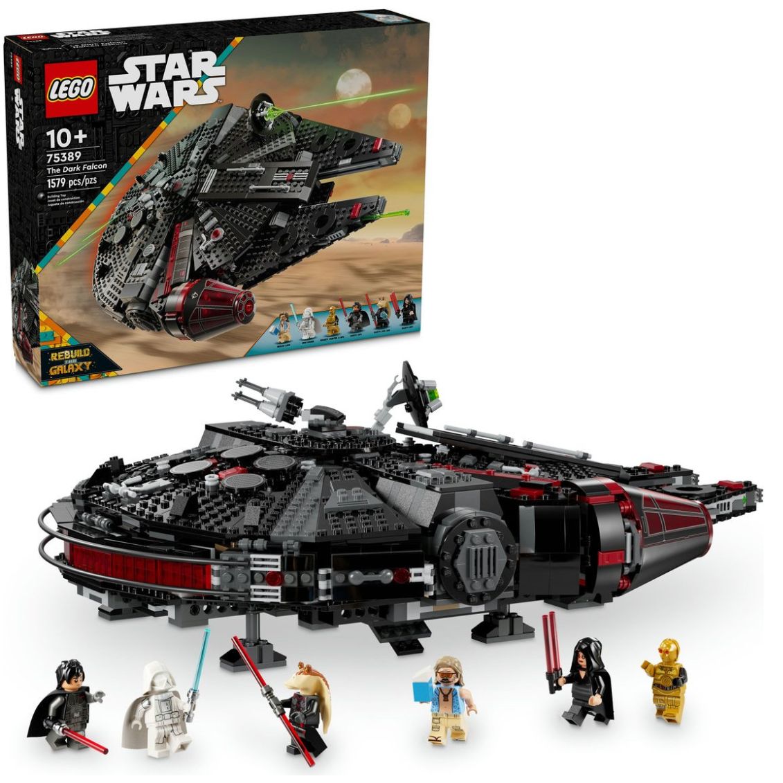 Set lego star wars halcon oscuro