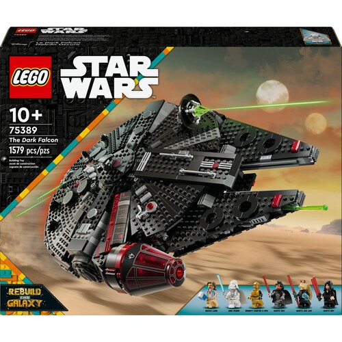 Star Wars Halcón Oscuro Vehículo Construible 75389 Lego