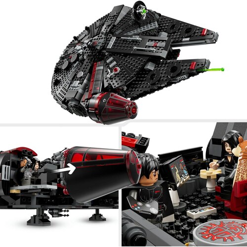 Star Wars Halcón Oscuro Vehículo Construible 75389 Lego