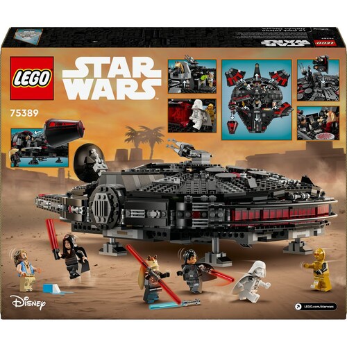 Star Wars Halcón Oscuro Vehículo Construible 75389 Lego