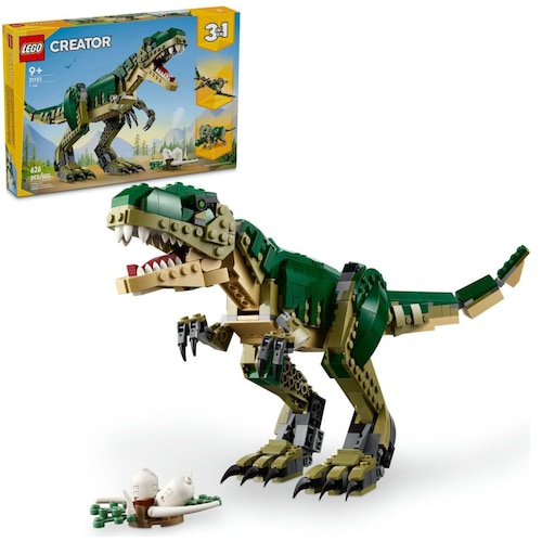 Creator 3En1 T. Rex Dinosaurio Juguete de Construcción  31151 Lego