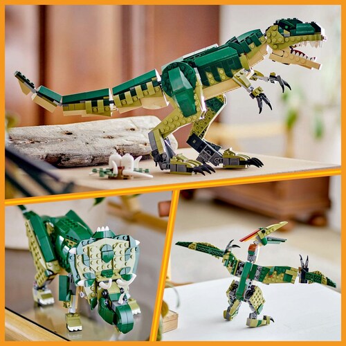 Creator 3En1 T. Rex Dinosaurio Juguete de Construcción  31151 Lego