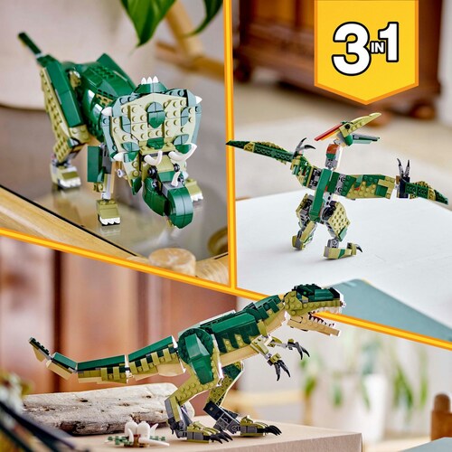 Creator 3En1 T. Rex Dinosaurio Juguete de Construcción  31151 Lego