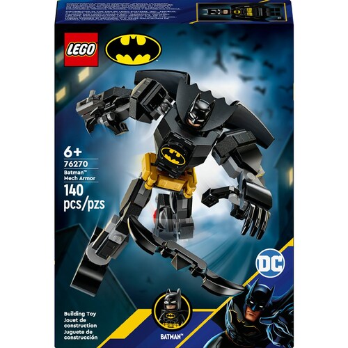 Dc Batman Armadura Robótica de Batman Juguete de Construcción 76270 Lego