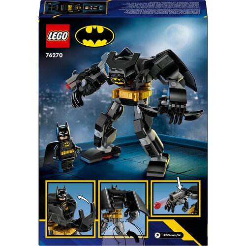 Dc Batman Armadura Robótica de Batman Juguete de Construcción 76270 Lego