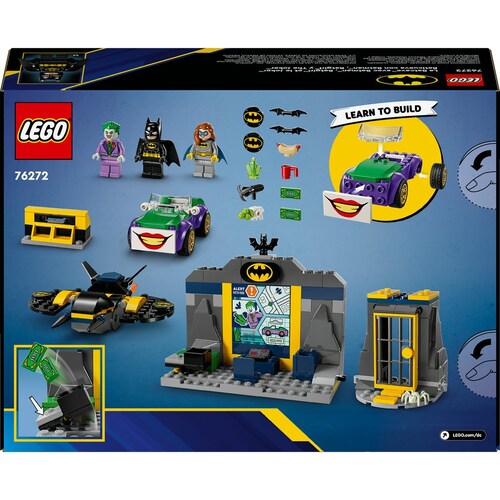 Dc Batman Baticueva con Batman, Batgirl Y The Joker 76272 Lego
